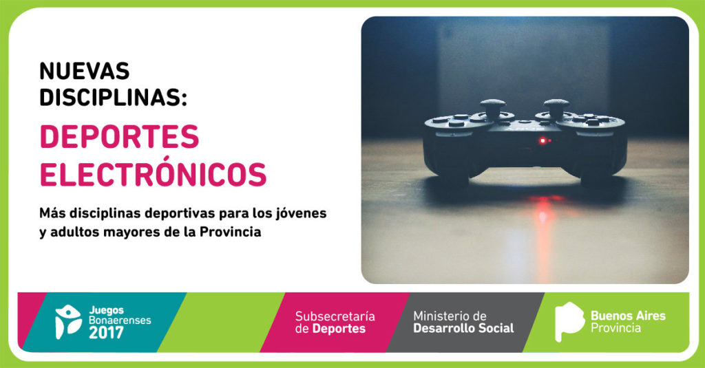 Noticia: Los deportes electrónicos se suman a los Juegos Bonaerenses