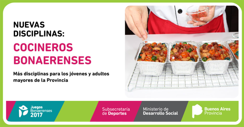 Noticia: Cocina: nueva disciplina de los Juegos Bonaerenses